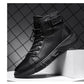 🎁 Soldes 49 % DE RÉDUCTION 🔥BOTTES EN CUIR NOIR MARTINI