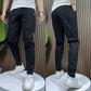 Pantalon cargo skinny multi-poches à haute élasticité pour hommes👖
