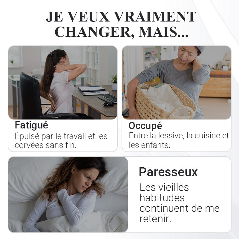 🌟 60% OFF INSTANTANÉ ! 🏆 Correcteur Posture "Tech Magique" - Discret sous les Vêtements, Ajustable et Confortable 💡📦