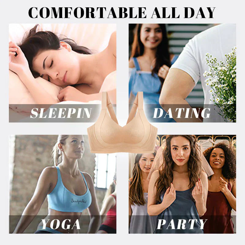 🔥Vente à chaud 50% DE RÉDUCTION🏆Soutien-gorge push-up sans armature et doux pour la peau