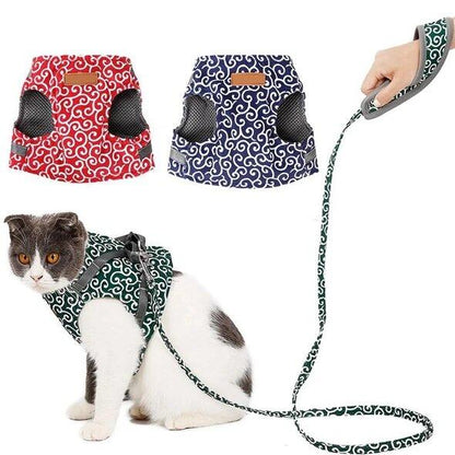 🔥Cat Vest Harnais et Laisse Anti-casse Poitrine Strap Cat Vêtements 🔥Achetez-en 2, livraison gratuite🔥
