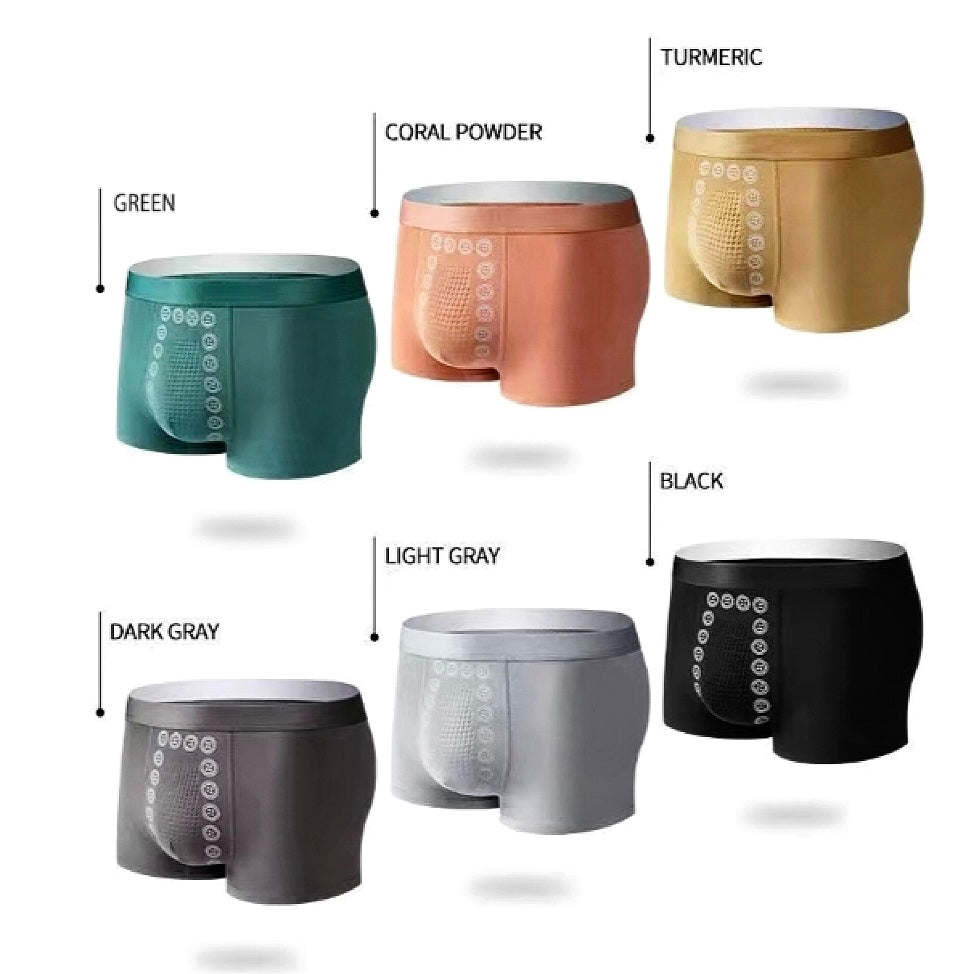 🔥Achetez-en 1, obtenez-en 3🔥Sous-vêtements énergétiques pour hommes avec thérapie magnétique et massage