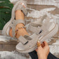 🔥⏳Réduction limitée de 50%💥【36-43】 2026 Nouvelles sandales grandes tailles pour femmes, sportives, confortables, sandales droites avec bouche de poisson