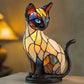 📢📢60% DE RÉDUCTION ! ❄️ Ambiance Hiver : Lampe LED Tableau Chien Color-Blocking - Lumière Douce & Déco Design