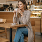 Ensemble 3 pièces élégant comprenant un cardigan long, un haut et un pantalon
