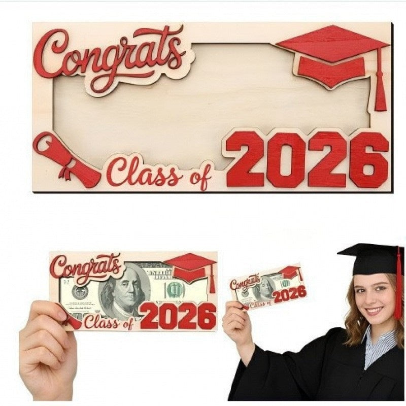 📢📢50 % DE RÉDUCTION !! ⏰ Cadre cadeau original pour l'argent de fin d'études