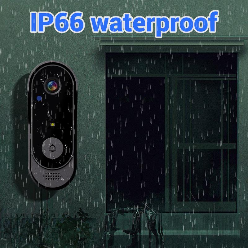 🔔 70% DE RÉDUCTION ! 📹 Caméra de Sonnette Sans Fil 1080P – Champ de Vision 170°, Écran 4,3 Pouces & Vision Nocturne IPX65 🏡