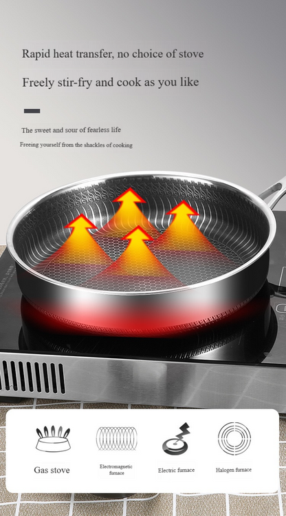 🔥VENTE DU DERNIER JOUR 50% DE RÉDUCTION !!! 🍳Poêle antiadhésive de première qualité avec couvercle