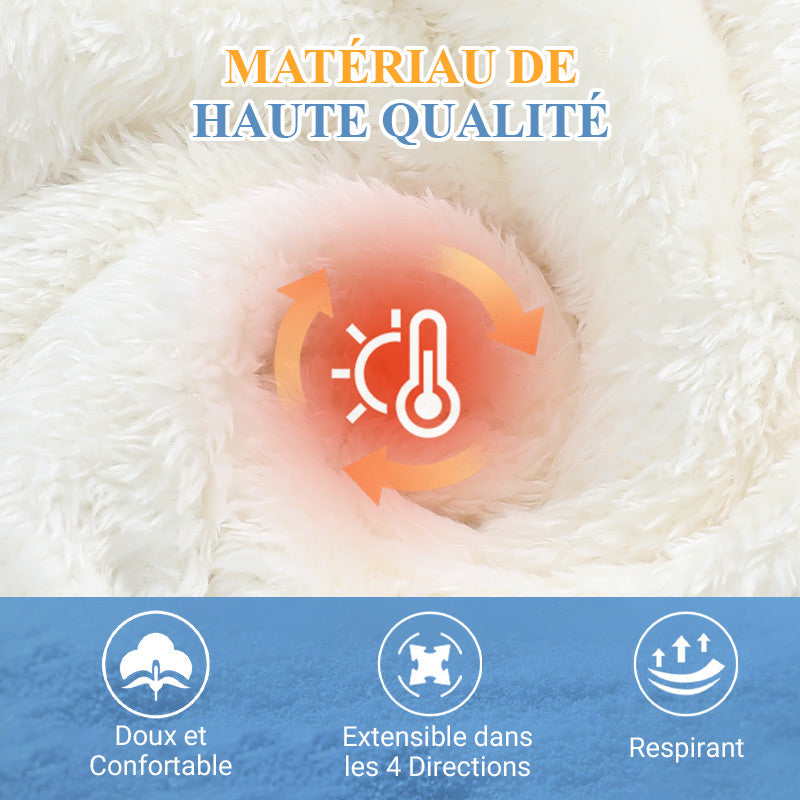 🧣50% OFF MAINTENANT ! 🔥 Cagoule 3-en-1 pour Femme - Chaud & Polyvalent, Idéal pour Tout Temps Hivernal ❄️✨
