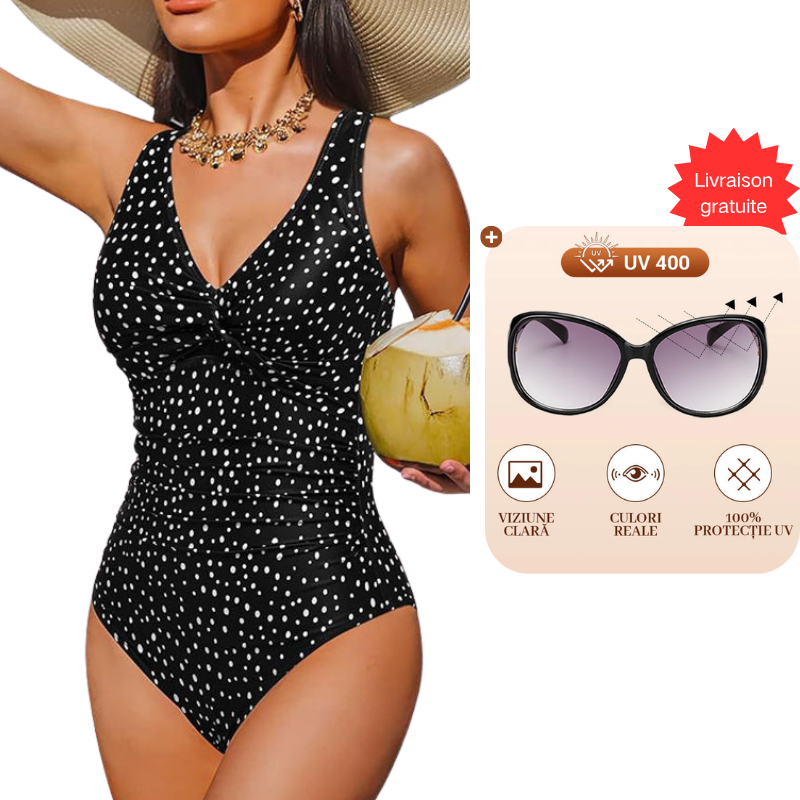 👙✨ 50 % de réduction ! 💃 Maillot de bain sculptant — Coupe ajustée
