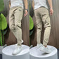 Pantalon cargo skinny multi-poches à haute élasticité pour hommes👖
