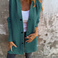 🥰Vente d'automne 70% DE RÉDUCTION🥰Veste à capuche à simple boutonnage pour femmes