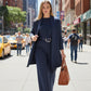 Ensemble 3 pièces élégant comprenant un cardigan long, un haut et un pantalon