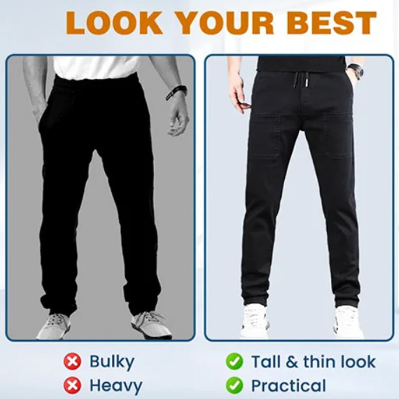 🔥 SOLDES 50 % DE RÉDUCTION 🥰Pantalon cargo haut, extensible et résistant, avec plusieurs poches