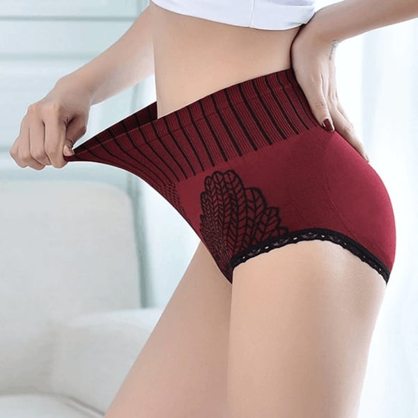 💥Offre limitée dans le temps 58% de réduction💥Achetez 1 gratuit 1🔥Culotte dentelle femme taille haute sous-vêtements en coton graphène