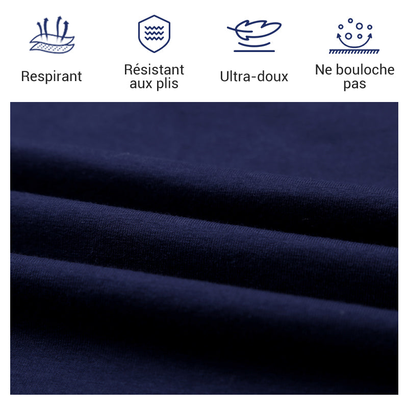 Ensemble de T-shirt Rayé et Pantalon de Jogging à Jambes Larges pour Femmes