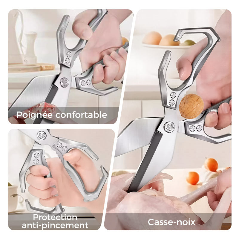 ⏳Spécial à durée limitée⏰Ciseaux de cuisine multifonctionnels et résistants✂️