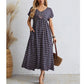 🌸DERNIER JOUR 49% DE REDUCTION - 2024 NEW Vintage Comfortable Cotton Linen V-neck dress with pockets