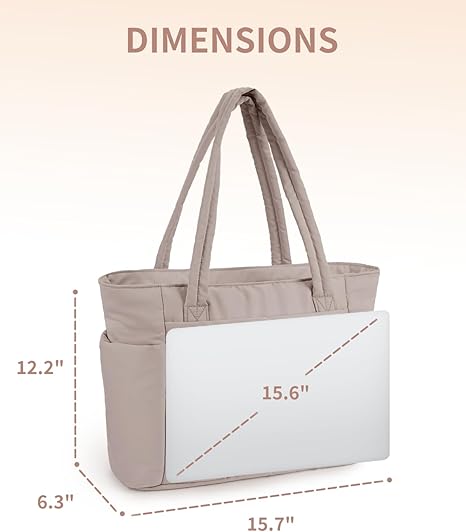 💕Soldes exceptionnels 50 % de réduction🎁Sac fourre-tout Wandering Nature Puffer avec porte-gobelet, compartiment pour ordinateur portable et housse pour valise à roulettes, idéal pour les voyages, le travail, les infirmières et les femmes.