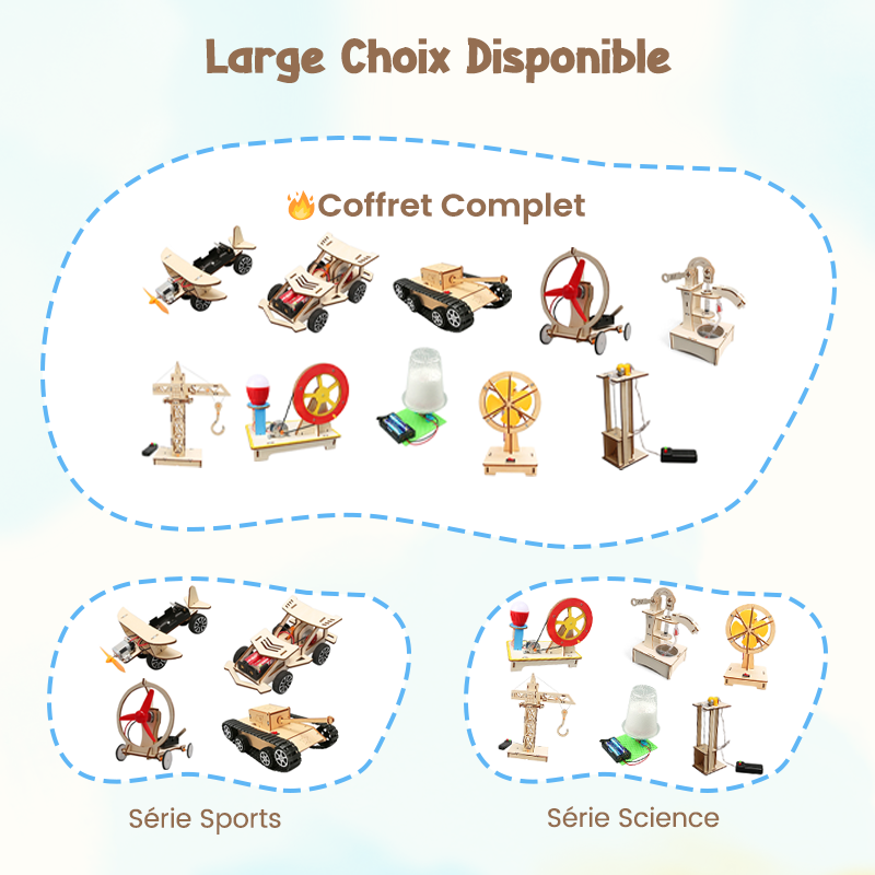 🔥Vente Chaude🛠️Jouets Technologiques Créatifs à Faire Soi-Même🔥-⌛⌛5 dernières heures : Grande vente🚀🚀