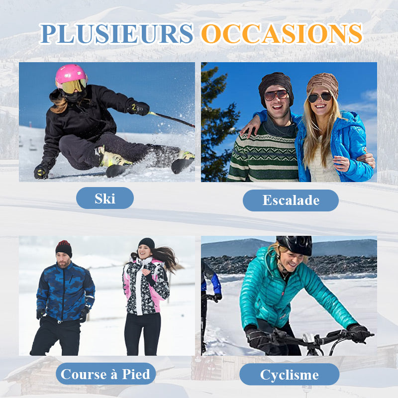 🧣50% OFF MAINTENANT ! 🔥 Cagoule 3-en-1 pour Femme - Chaud & Polyvalent, Idéal pour Tout Temps Hivernal ❄️✨