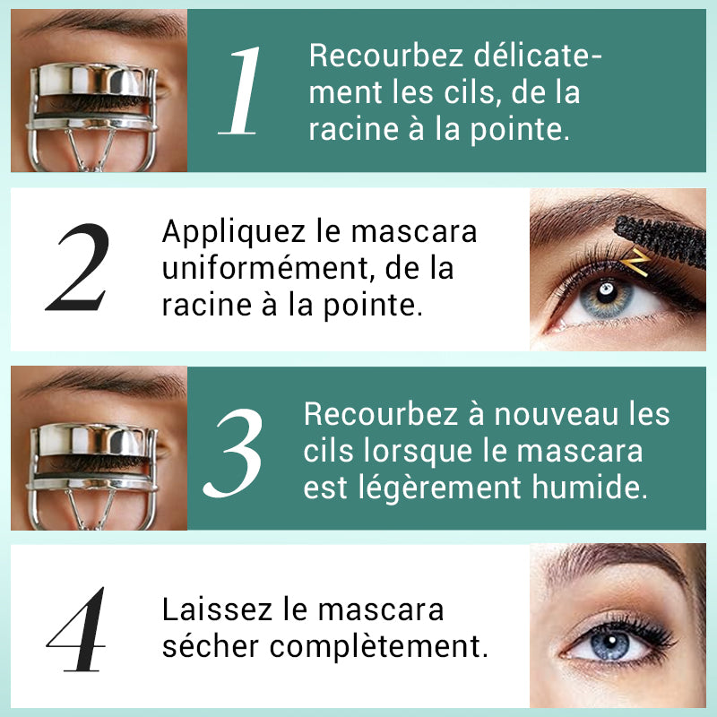💥Mascara Ultime 2-en-1 – Longueur Extrême & Courbure Parfaite!