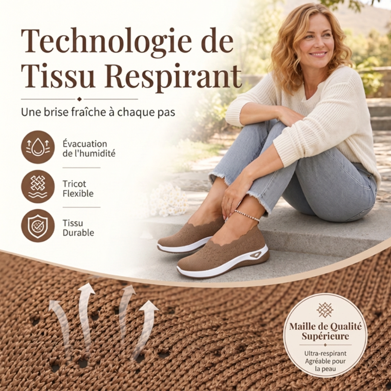 Chaussures de marche légères et respirantes pour femmes