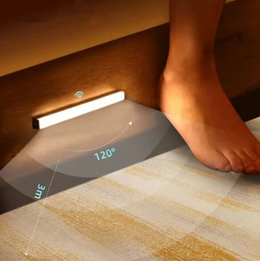 🔥💡Lampes LED rechargeables magnétiques à capteur intelligent sans perforation