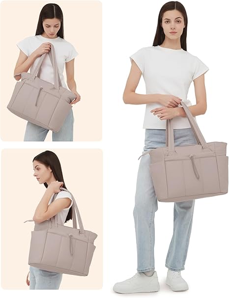 💕Soldes exceptionnels 50 % de réduction🎁Sac fourre-tout Wandering Nature Puffer avec porte-gobelet, compartiment pour ordinateur portable et housse pour valise à roulettes, idéal pour les voyages, le travail, les infirmières et les femmes.