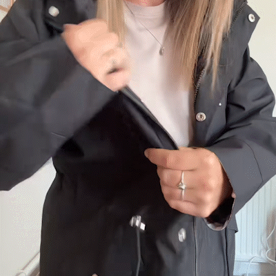 ⏳Promotion Éclair⏰Vestes décontractées de couleur unie, manteaux coupe-vent imperméables🧥