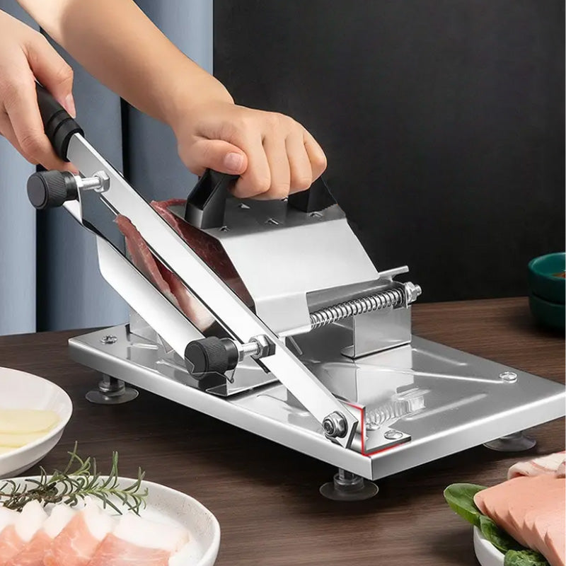💥Grande vente 50% de réduction💥 Trancheuse à viande surgelée manuelle