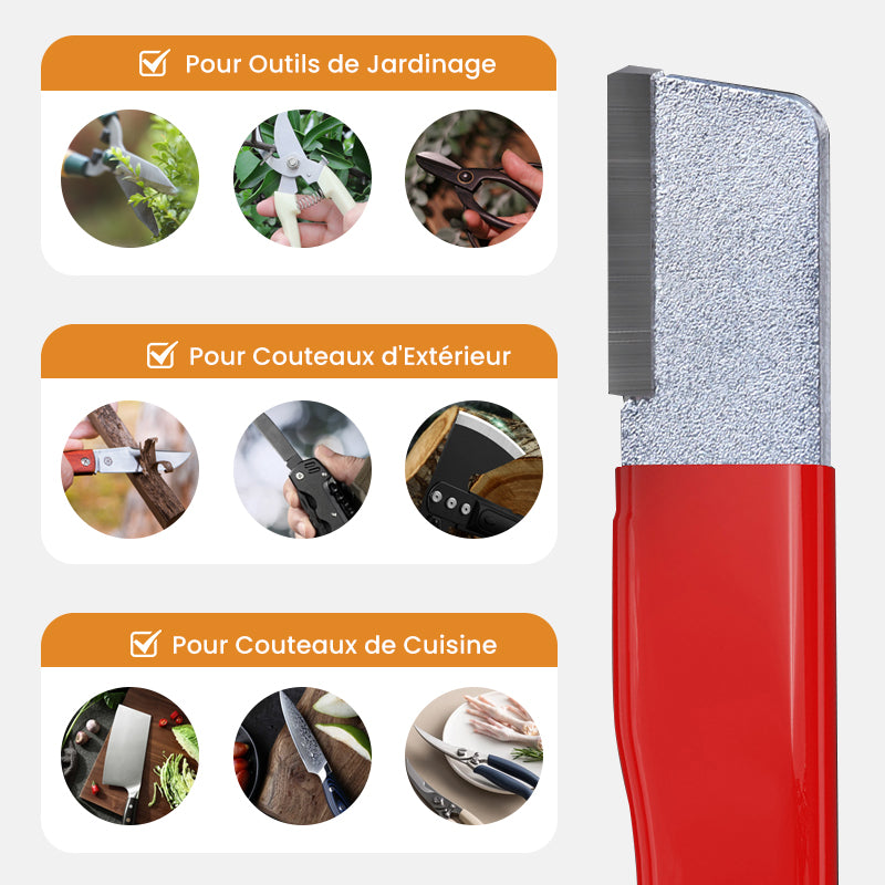 🏆🔪Aiguiseur de couteaux portable pour l'extérieur✨
