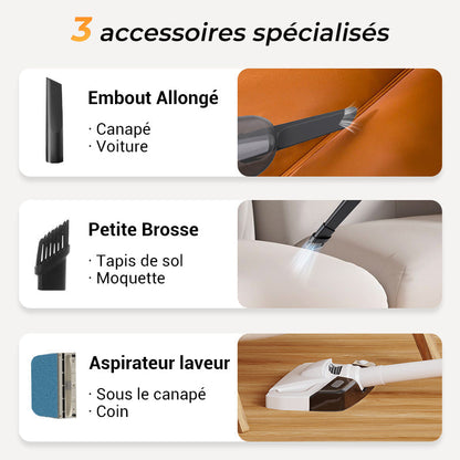 💥56 % de réduction💥 Aspirateur Balai Sans Fil Main