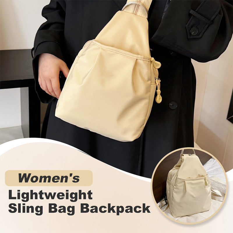 🎒💼 -50% ! 🌿Sac à Dos Léger en Bandoulière – Multifonctionnel, Compact & Élégant.