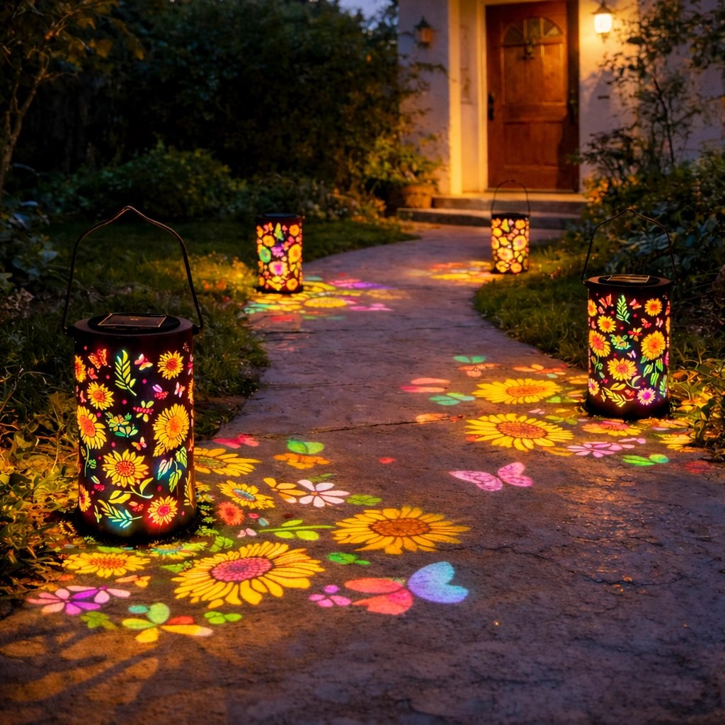 🔥Offre spéciale : 50 % de réduction🌞 Lanterne solaire de jardin « Éclat de tournesol »