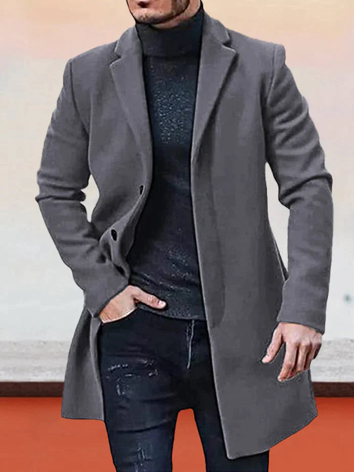 ✨ OFFRE PRIVILÈGE · -50 % | Veste Homme Classique à Boutonnage Simple