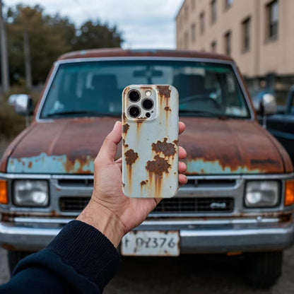 🔥2025 NOUVELLE ARRIVEE 🔩Coque rigide Vintage Rust pour iPhone