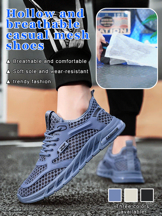 Chaussures de tennis creuses, respirantes, décontractées et polyvalentes
