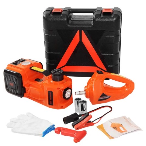 🚗Outils essentiels pour la réparation automobile🛠️ - Cric hydraulique électrique 12 V