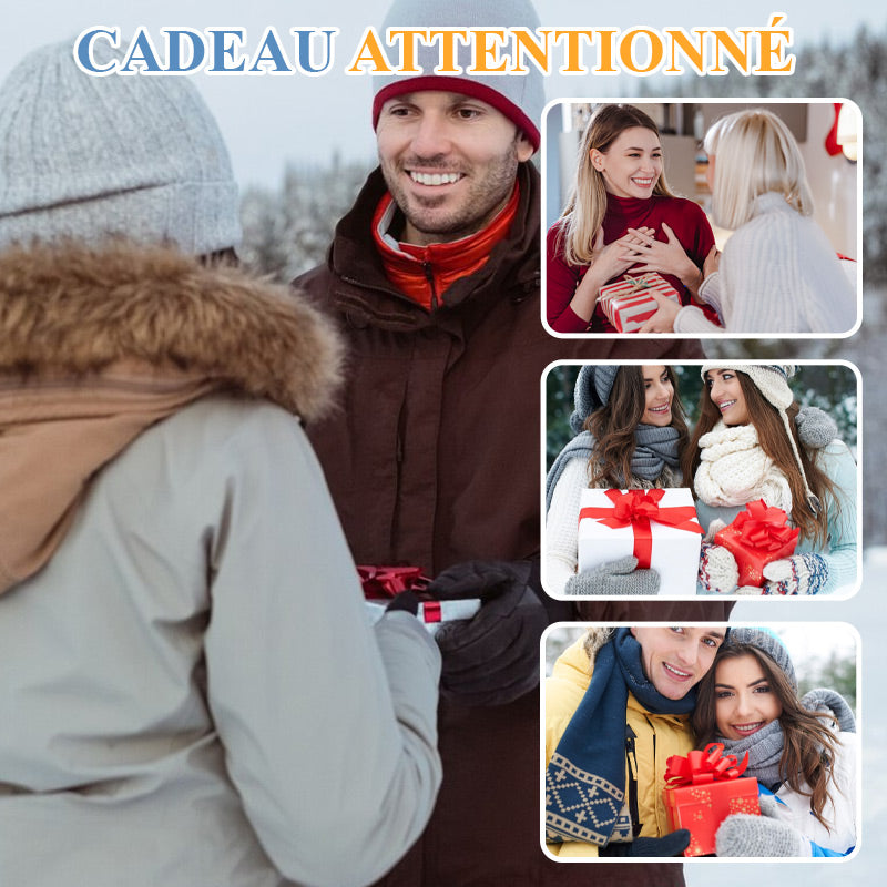 🧣50% OFF MAINTENANT ! 🔥 Cagoule 3-en-1 pour Femme - Chaud & Polyvalent, Idéal pour Tout Temps Hivernal ❄️✨