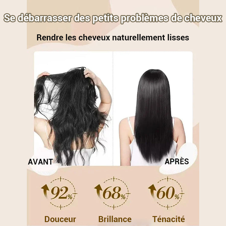 ⏰50% de réduction pour une durée limitée💞Crème Lissante Traitement Soie et Kératine