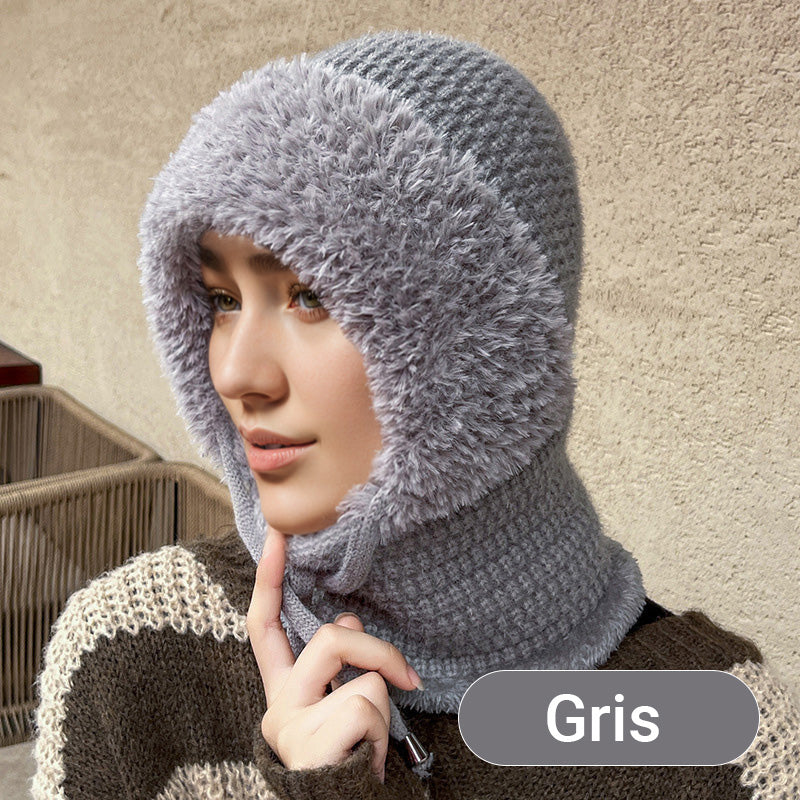 🧣50% OFF MAINTENANT ! 🔥 Cagoule 3-en-1 pour Femme - Chaud & Polyvalent, Idéal pour Tout Temps Hivernal ❄️✨
