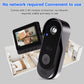 🔔 70% DE RÉDUCTION ! 📹 Caméra de Sonnette Sans Fil 1080P – Champ de Vision 170°, Écran 4,3 Pouces & Vision Nocturne IPX65 🏡