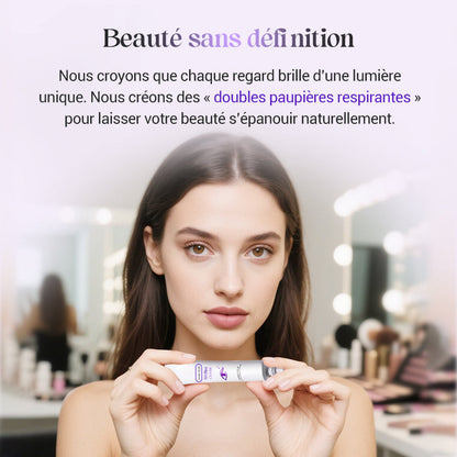 Crème invisible pour styliser les paupières doubles