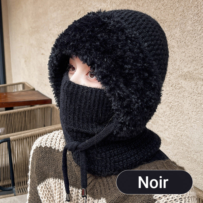 🧣50% OFF MAINTENANT ! 🔥 Cagoule 3-en-1 pour Femme - Chaud & Polyvalent, Idéal pour Tout Temps Hivernal ❄️✨