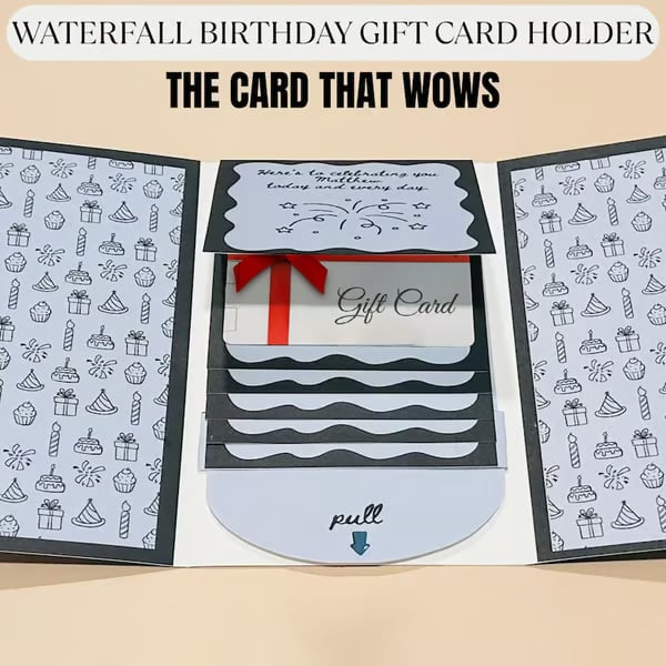 ⏰Prix surprise : seulement 9.99€ aujourd'hui !!!🎄Plus de 50 000 exemplaires vendus ! 🎁✨ Livre porte-cartes cadeau de Noël – Une surprise artisanale pour les fêtes, un design festif et la magie d'un cadeau qui vient du cœur 🎅