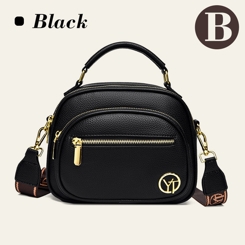 👜✨57 % de réduction 🔥Sac classique multi-compartiments à bandoulière large et ajustable en cuir