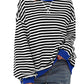🔥Offre 49% OFF😲 - Chemise oversize rayée à manches longues pour femmes