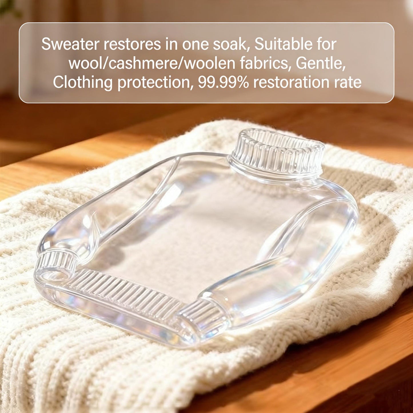 Magic Restore Soak : la première formule développée aux États-Unis qui redonne instantanément leur taille à vos vêtements préférés en un seul lavage !