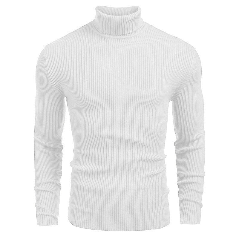 🧶 L'ÉLÉGANCE INTEMPORELLE | Pull Homme Slim à Col Roulé -50 %
